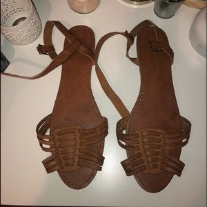 Darling leather flats